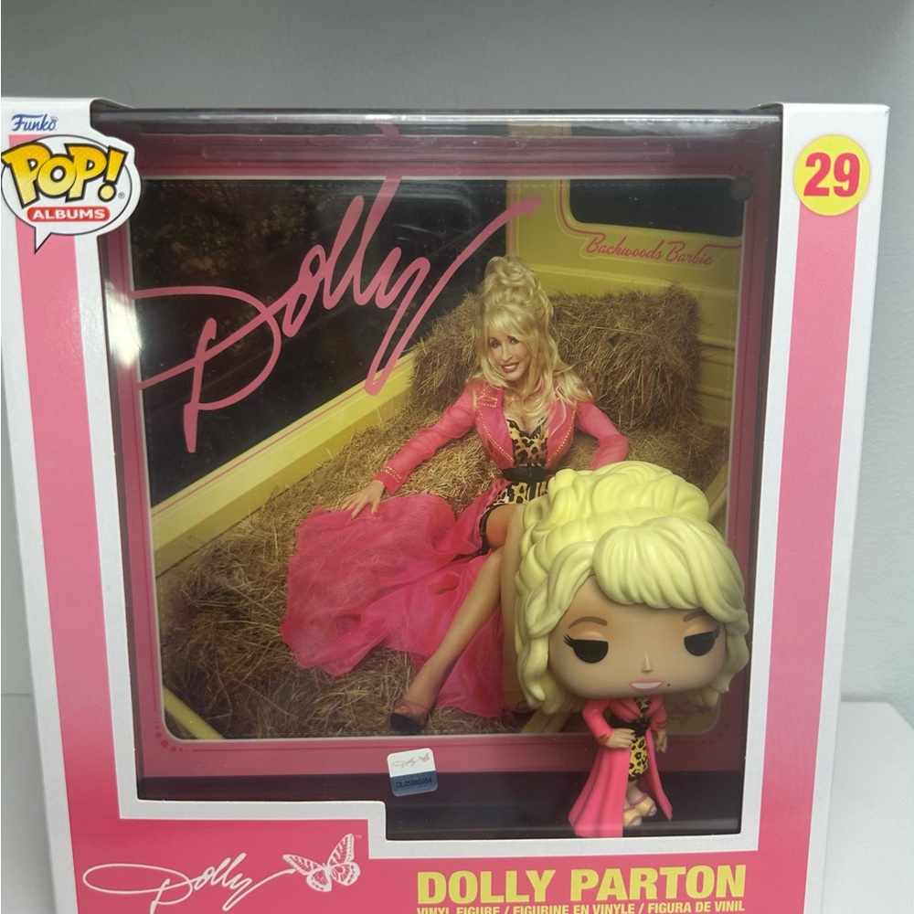 Funko Pop Albums Dolly Parton Number 29- MINT
